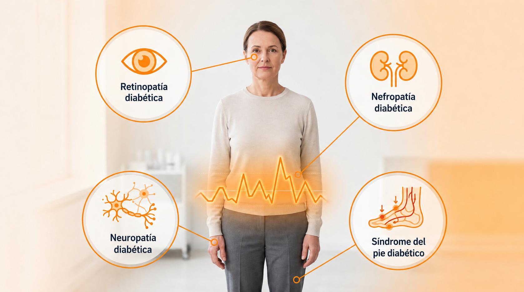Complicaciones de la insulinoterapia insuficiente y descompensación de la diabetes mellitus